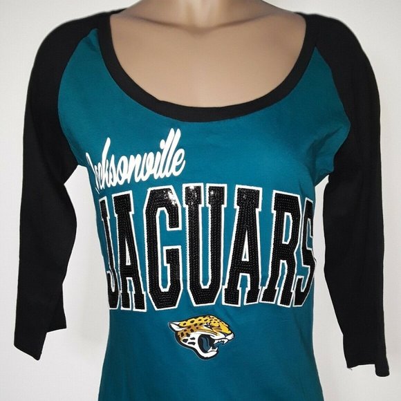 Jacksonville Jaguars NFL Team Apparel New Era Womens T-Shirt - Picture 1 of 4